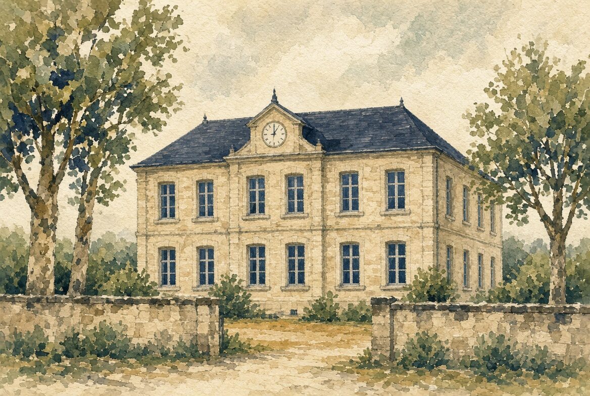 Illustration de repli : École primaire · Cayenne — ce n’est pas une photographie de l’établissement